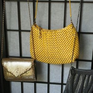 3 Vintage Metal Bags
